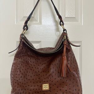 Dooney & Bourke Brown Hobo Bag